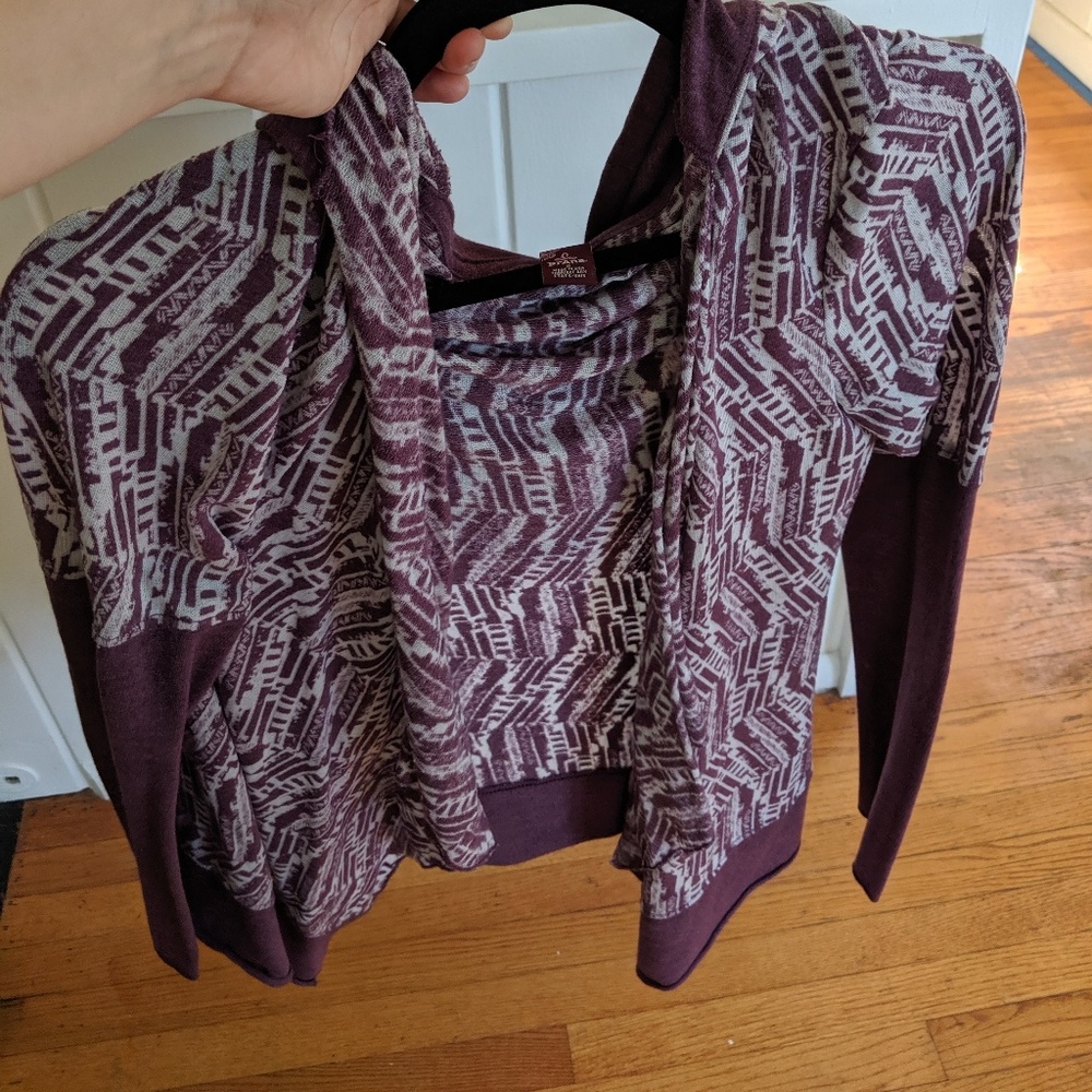 Prana hooded yoga top